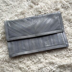 Eel‎ Leather Clutch